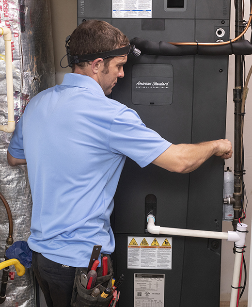 Furnace and heat pump installation and replacement services in Williamsburg VA