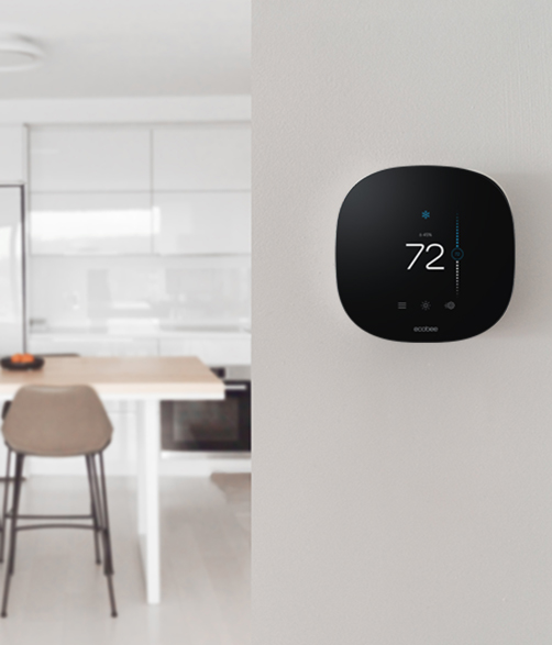Ecobee Smart Thermostat installation services in Williamsburg VA